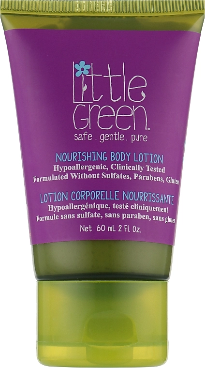 Little Green Дитячий живильний лосьйон для тіла Kids Nourishing Body Lotion Tube - фото N1