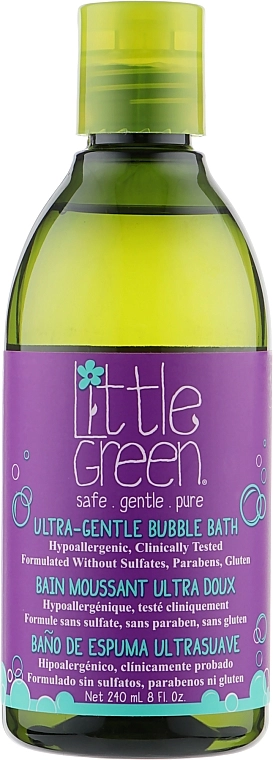 Little Green Нежная детская пена для ванны Kids Ultra Gentle Bubble Bath - фото N1