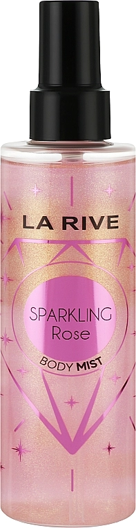 La Rive Спрей для тела с блестками Sparkling Rose Shimmer Mist - фото N1