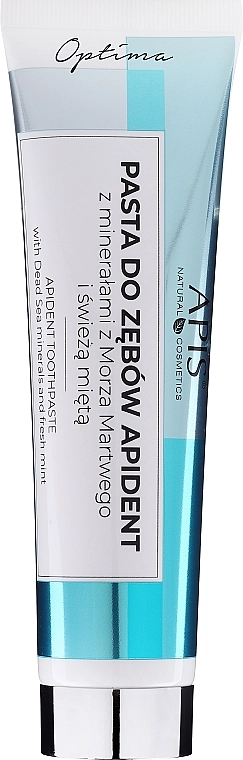 APIS Professional Зубна паста з мінералами Мертвого моря Optima - фото N1