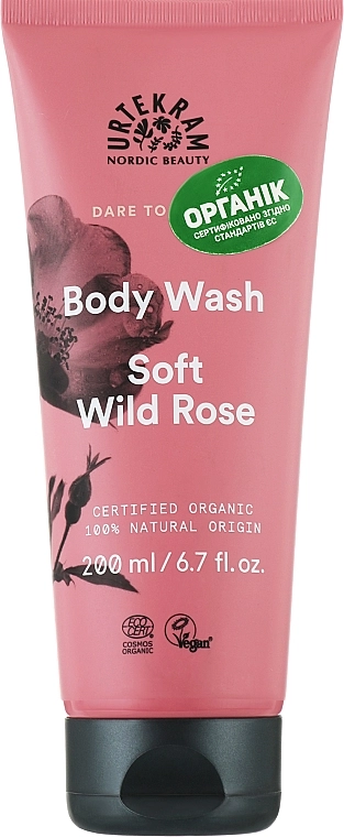 Urtekram Гель для душу Soft Wild Rose Body Wash - фото N1