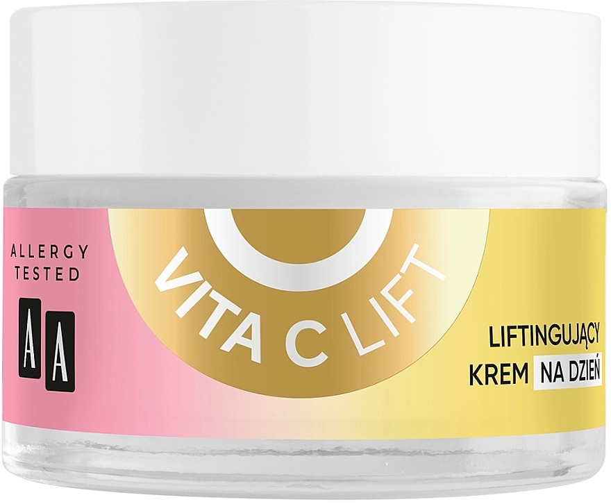AA Денний ліфтрин-крем для обличчя 50+ Vita C Lift Lifting Day Cream - фото N2