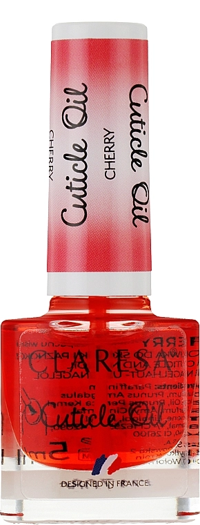 Claresa Масло для кутикулы "Вишня" Cherry Cuticle Oil - фото N1