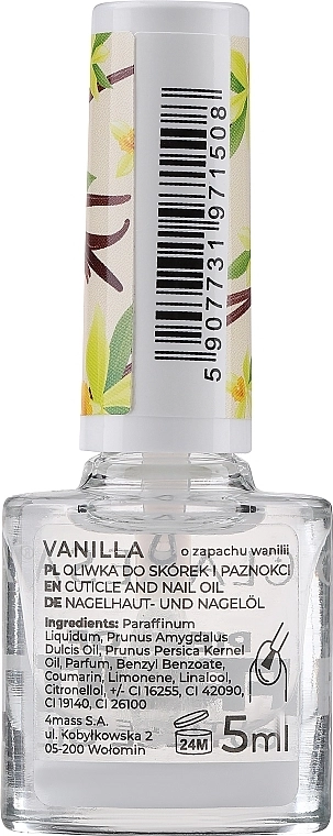 Claresa Олія для кутикули "Ваніль" Vanilla Cuticle Oil - фото N2
