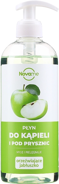 Novame Пена для ванны и душа с экстрактом яблока Refreshing Apple - фото N1