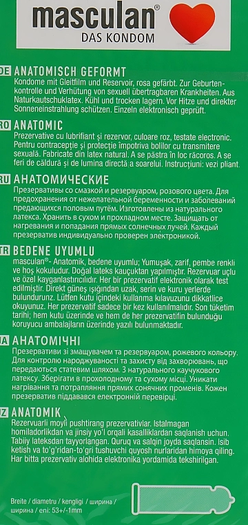 Masculan Презервативи "Anatomic" - фото N4