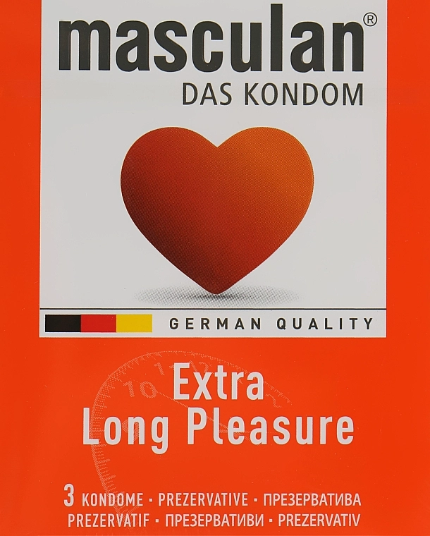 Masculan Презервативы "Extra Long Pleasure" - фото N1
