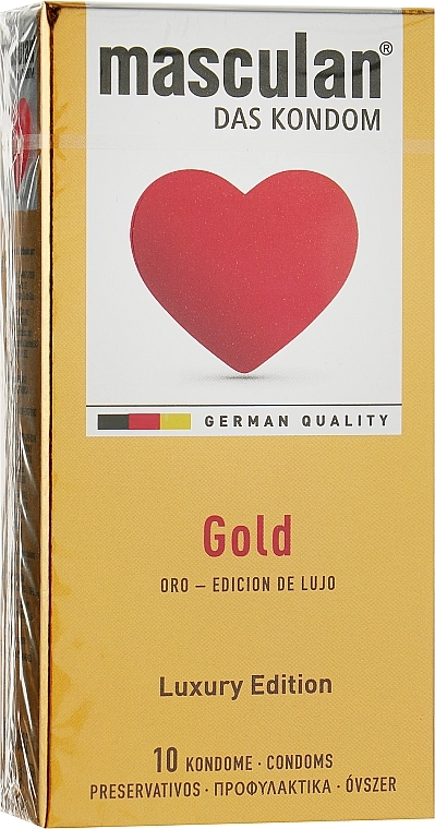 Masculan Презервативы "Gold" - фото N3