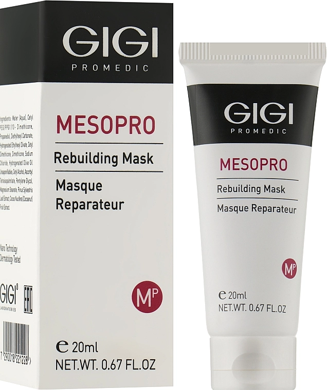Gigi Регенерувальна відновлювальна маска для обличчя Mesopro Rebuilding Mask (міні) - фото N2