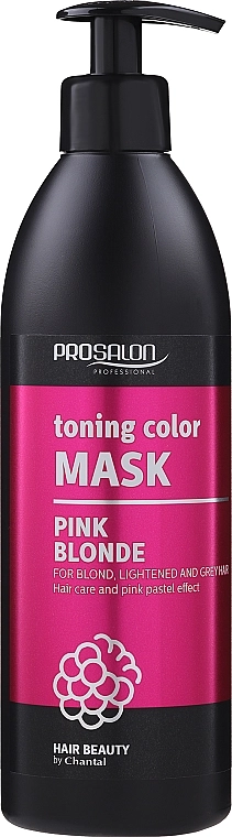 Prosalon Тонувальна маска для волосся Toning Color Mask Pink Blonde - фото N1