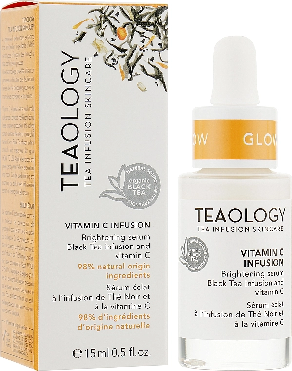 Teaology Осветляющая сыворотка с витамином С Vitamin C Infusion Brightening Serum - фото N2