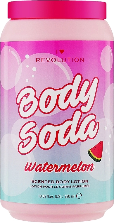 I Heart Revolution Лосьйон для тіла з ароматом кавуна Body Soda Watermelon Scented Body Lotion - фото N1