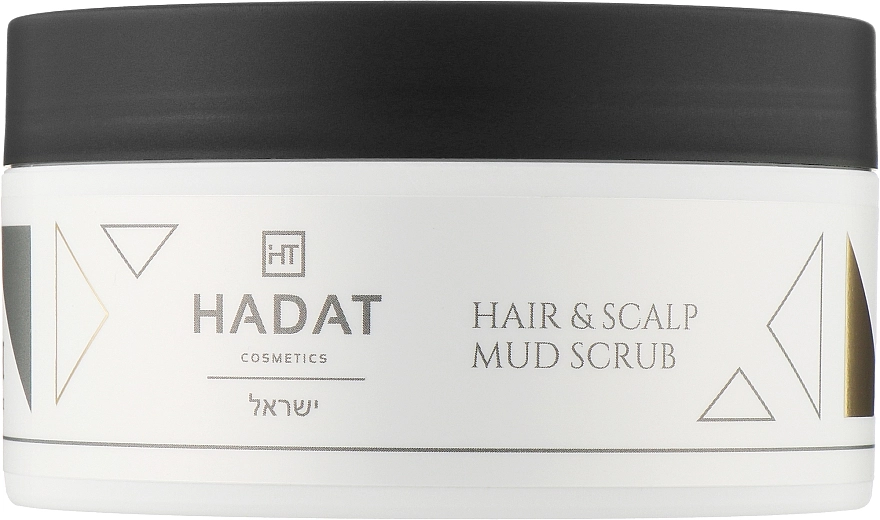 Hadat Cosmetics Очищающий скраб с морской солью для волос и кожи головы Hair and Scap Mud Scrub - фото N1