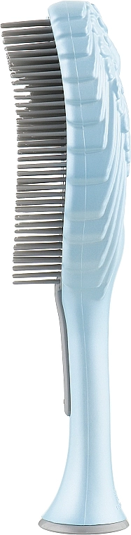 Tangle Angel Расческа для волос 2.0 Detangling Brush Matt Satin Blue/Grey - фото N3