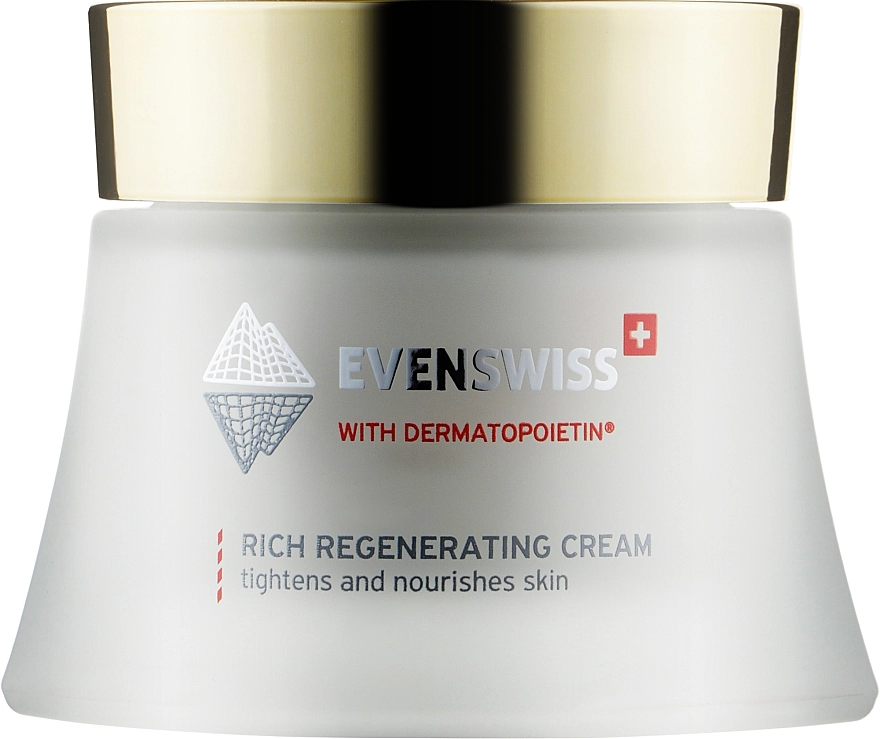 Evenswiss Насичений відновлювальний крем для сухої шкіри обличчя Rich Regenerating Cream - фото N1