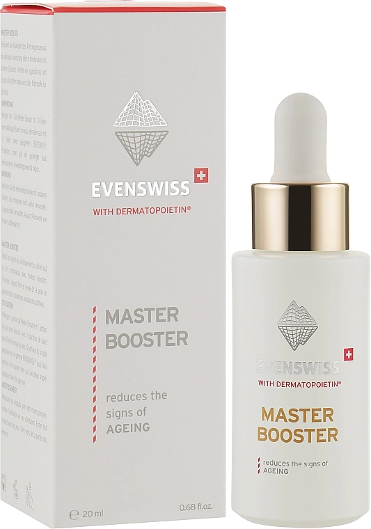 Evenswiss Сироватка-бустер для омолодження й сяйва шкіри обличчя Master Booster Concentrate - фото N2