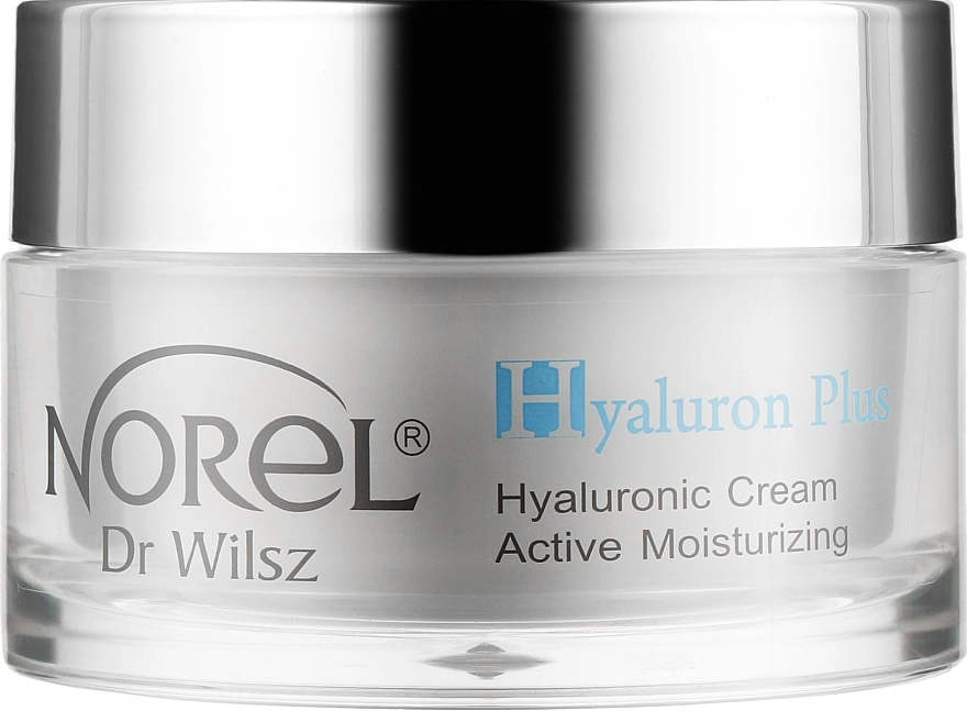 Norel Увлажняющий крем с гиалуроновой кислотой Hyaluron Plus Hyaluronic Cream Active Moisturizing - фото N1