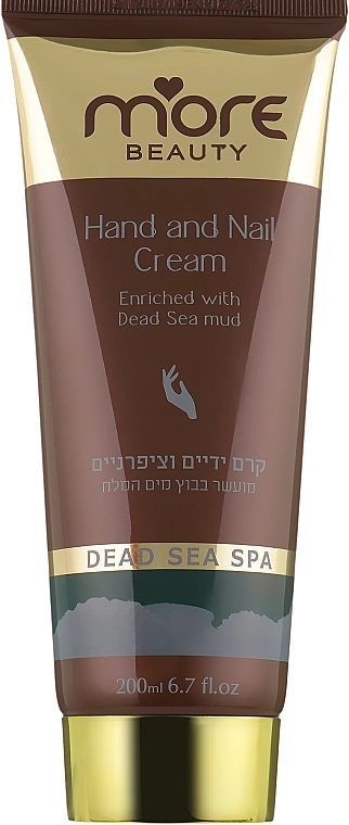 More Beauty Крем для рук с грязью Мертвого моря Hand & Nail Cream - фото N3