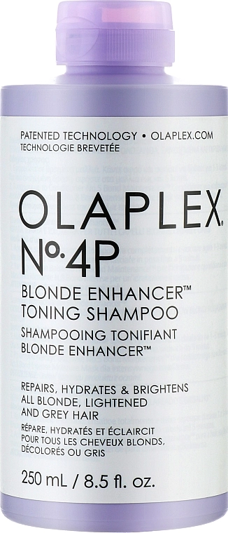 OLAPLEX Тонирующий шампунь для волос No 4P Blonde Enhancer Toning Shampoo - фото N1