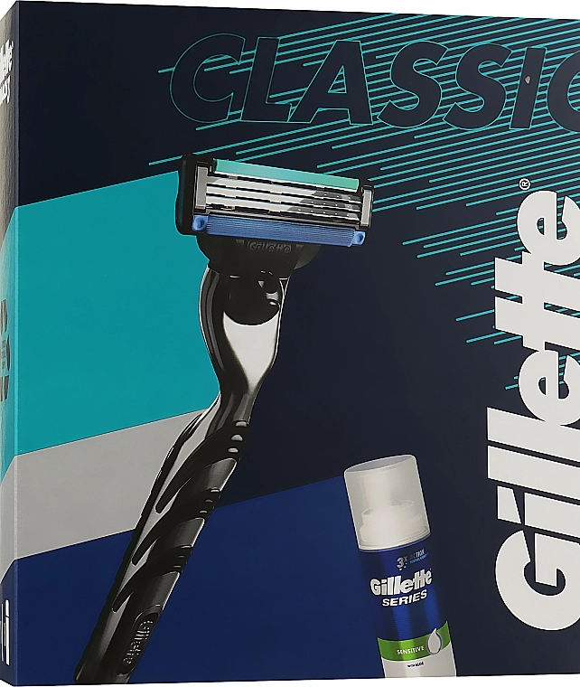 Gillette Набір Mach3 (razor + sh/foam/100ml) - фото N1