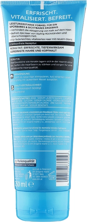 Balea Професіональний шампунь для волосся Professional Deep Cleansing Shampoo - фото N2