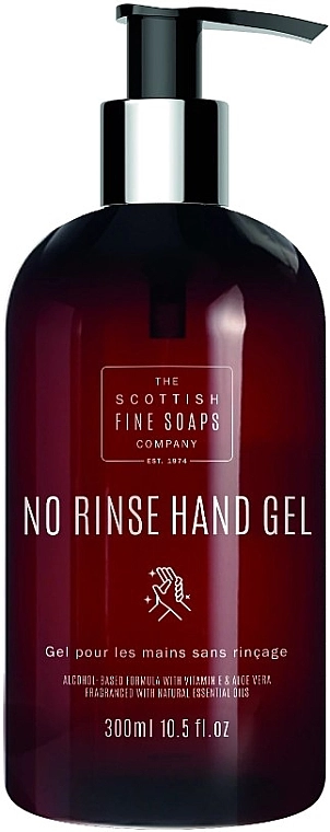 Scottish Fine Soaps Очищающий гель для рук без смывания No Rinse Hand Gel - фото N1