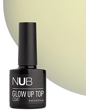 NUB Люминесцентный топ для ногтей Glow Up Top Coat - фото N1