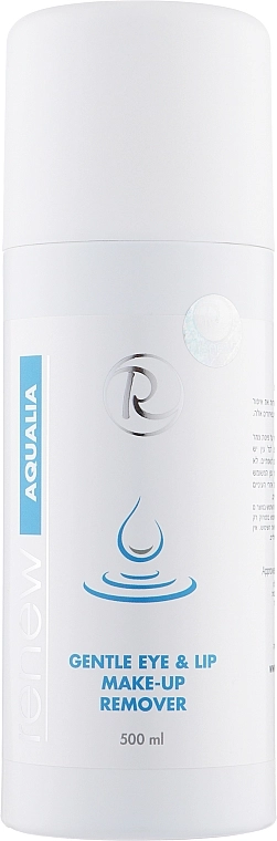 Renew Aqualia Gentle Eye & Lip Make-Up Remover М'який засіб для демакіяжу - фото N1