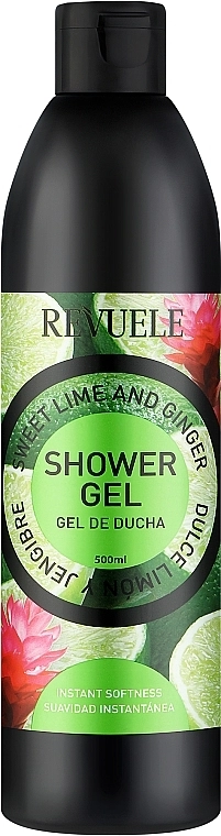 Revuele Гель для душу "Солодкий лайм і імбир" Fruit Skin Care Sweet Lime & Ginger Shower Gel - фото N1