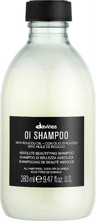 Davines Шампунь для смягчения волос Oi Absolute Beautifying Shampoo With Roucou Oil - фото N1