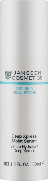 Janssen Cosmetics Миттєво зволожувальний концентрат Dry Skin Deep Xpress Moist Serum - фото N1