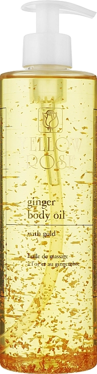 Yellow Rose Олія для тіла з золотом і імбиром Ginger Body Oil With Gold (Salon Size) - фото N1