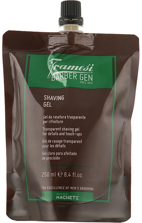 Framesi Гель для бритья Barber Gen Shaving Gel - фото N1