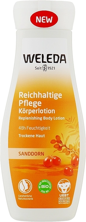 Weleda Лосьйон для тіла "Обліпиха" Hydrating Body Lotion Sea Buckthorn - фото N1