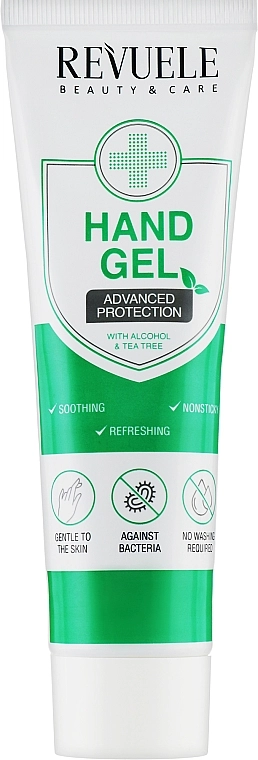 Revuele Антибактеріальний гель для рук "Чайне дерево" Hand Gel Advanced Protection Tea Tree - фото N1