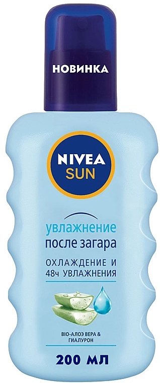 Nivea Спрей освіжаючий "Зволоження після засмаги" Sun Care Apres Spray De Soin - фото N1