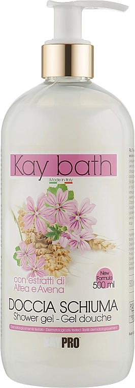 KayPro Гель для душу з вівсяним молочком і екстрактом алтея Kay Bath Shower Gel - фото N1