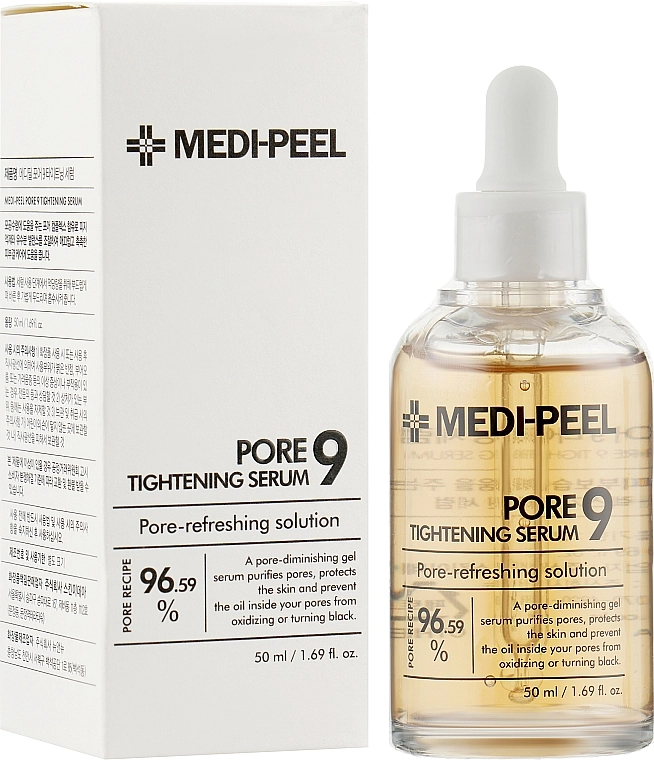 Сироватка від чорних цяток і комедонів - Medi peel Pore Tightening Serum 9, 50 мл - фото N1