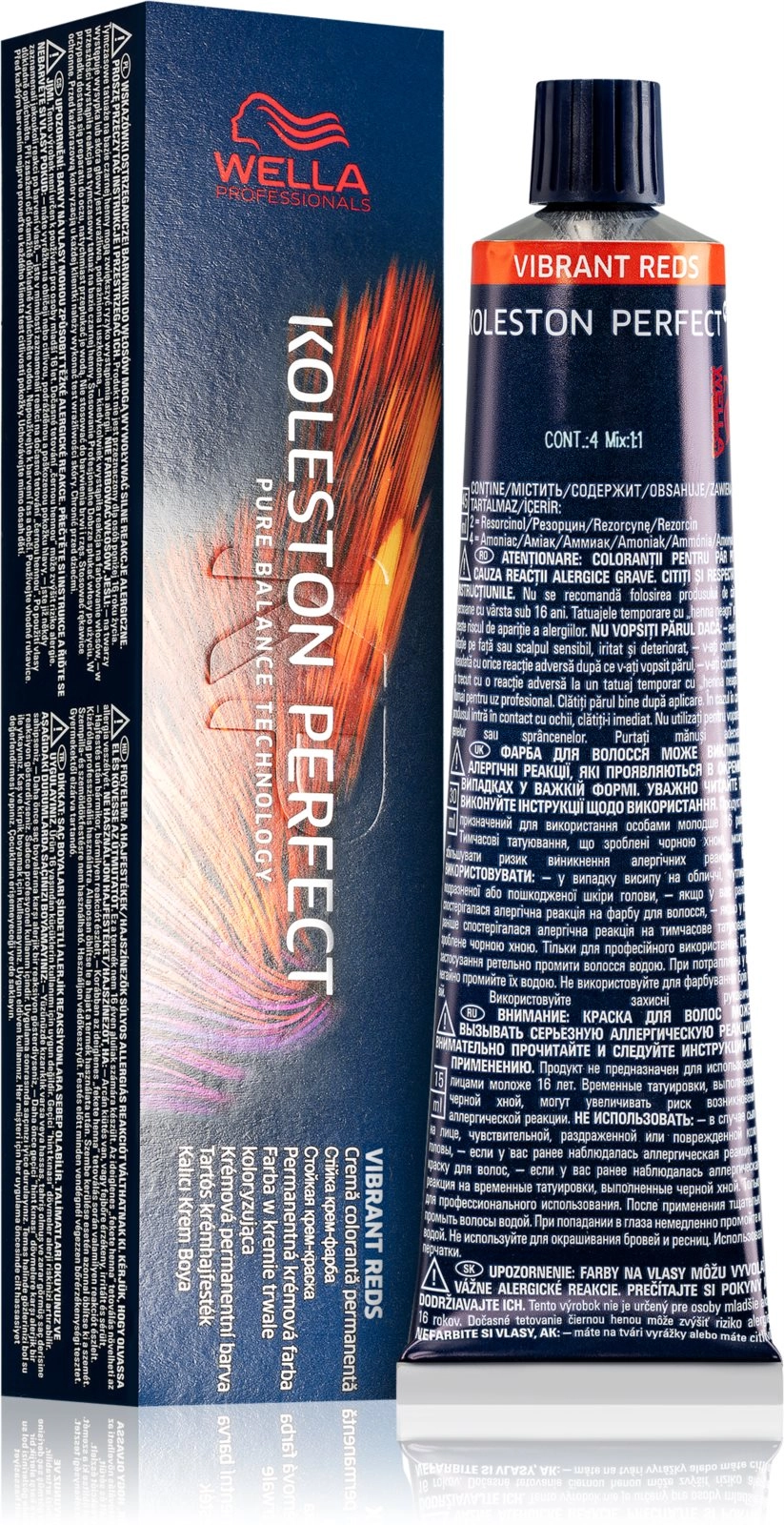 Фарба для волосся - WELLA Koleston Perfect ME+ Vibrant Reds 33/66, 60 мл - фото N2