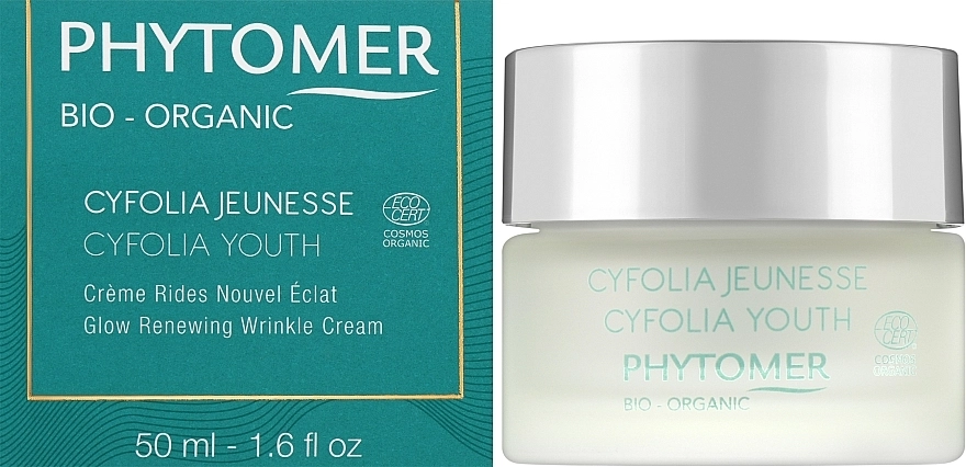 Відновлюючий крем від зморшок - Phytomer Cyfolia Youth Glow Renewing Wrinkle Cream, 50 мл - фото N2