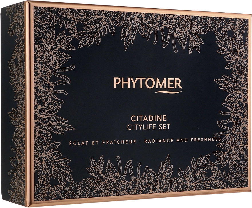Набор - Phytomer Citadine Citylife, mask/15ml + scr/15ml + cr/50ml - фото N1