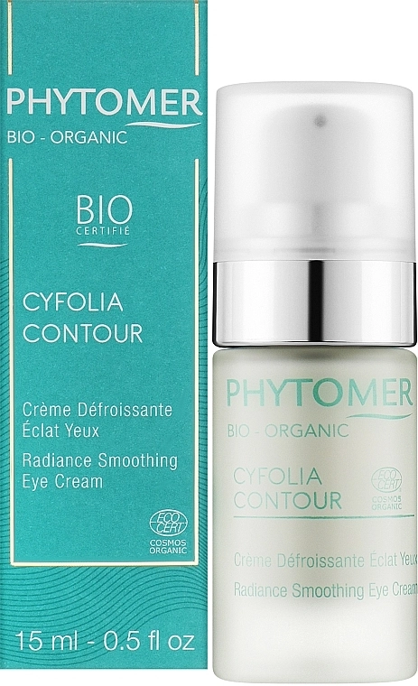 Разглаживающий крем для кожи вокруг глаз - Phytomer Cyfolia Contour Radiance Smoothing Eye Cream, 15 мл - фото N2