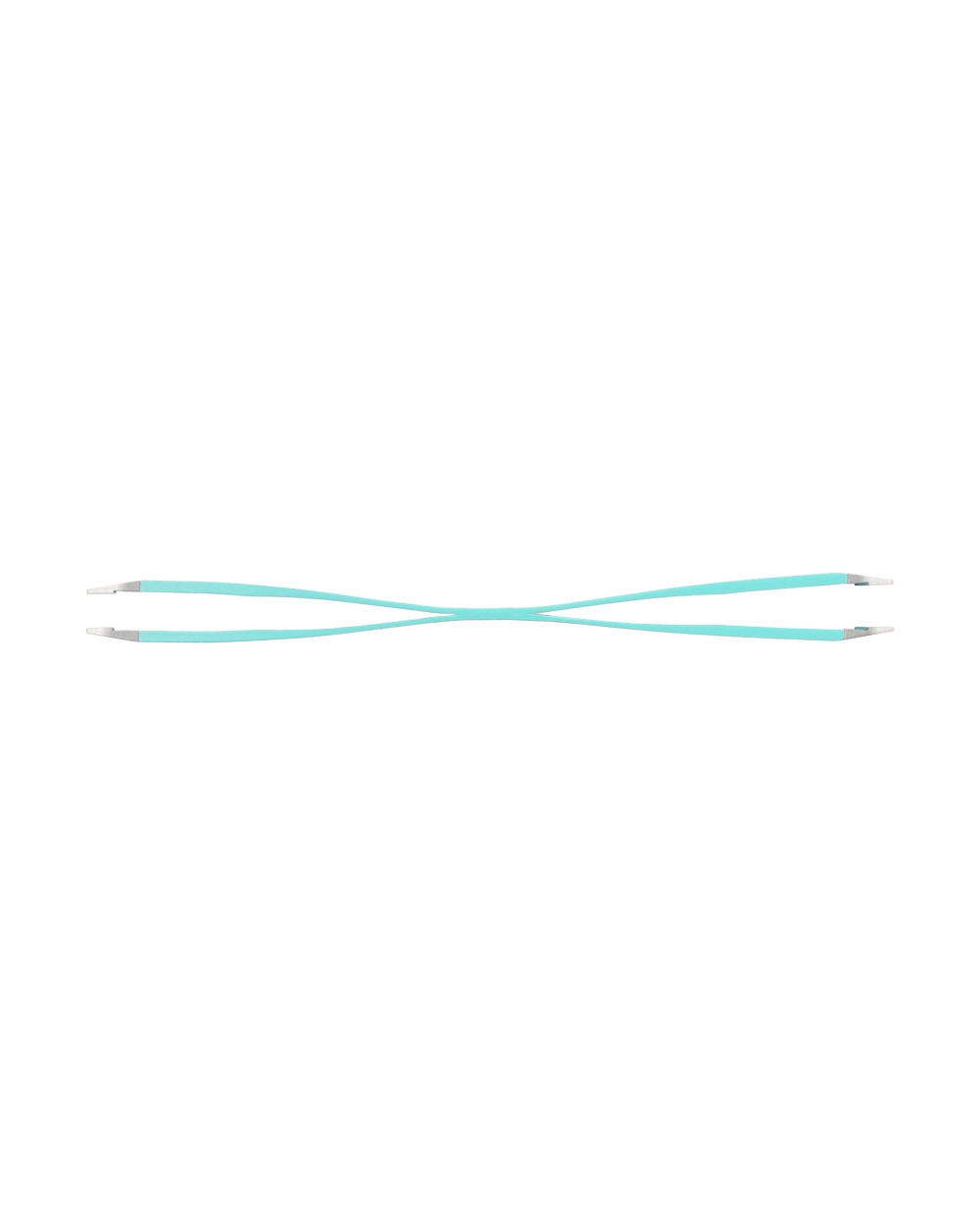 Пинцет двухсторонний - Ilu Double-sided Tweezers, голубой - фото N3