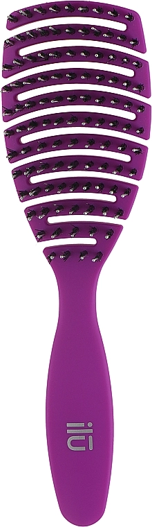 Щітка для волосся - Ilu Brush Easy Detangling Purple, пурпурова - фото N1