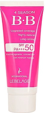 Всесезонний ББ-крем - Lebelage 4 Season BB Cream SPF50, 50 мл - фото N1