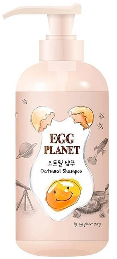 Шампунь для волос с экстрактом овсяных хлопьев - Daeng Gi Meo Ri Egg Planet Oat Meal Shampoo, 280 мл - фото N2