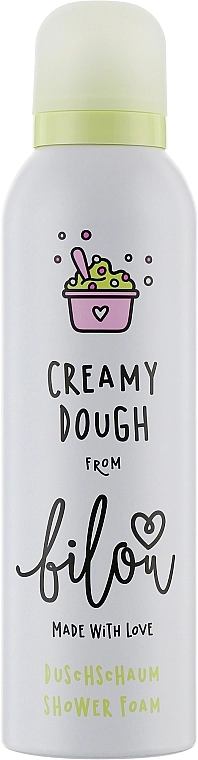 Пінка для душу "Збиті вершки" - Bilou Creamy Dough Shower Foam, 200 мл - фото N1