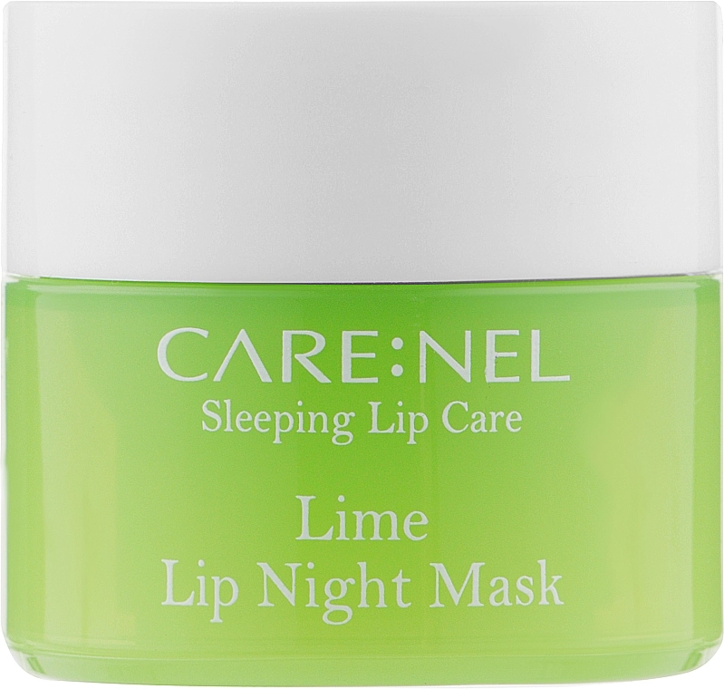 Ночная маска для губ "Лайм" - Carenel Lime Lip Night Mask, мини, 5 г - фото N1