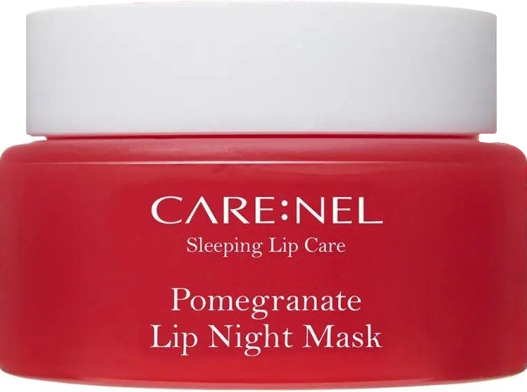 Ночная маска для губ "Гранат" - Carenel Pomegranate Lip Night Mask, 23 г - фото N2