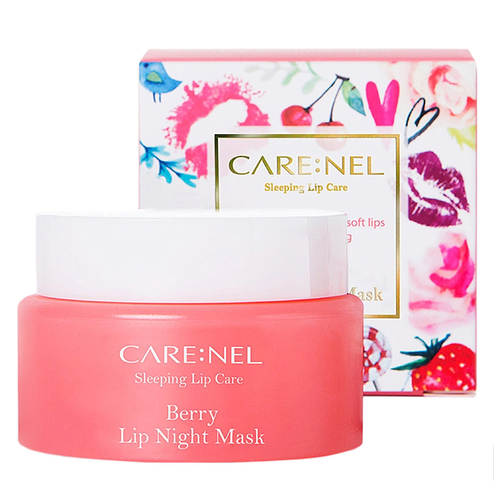 Ночная ягодная маска для губ - Carenel Berry Lip Night Mask, 23 г - фото N1